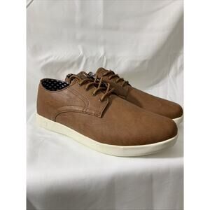 Ben Sherman Preston Lace Up Sneakers Brown Mens 8 Nwt Dress Shoes